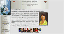 Desktop Screenshot of divinemercyhospice.org